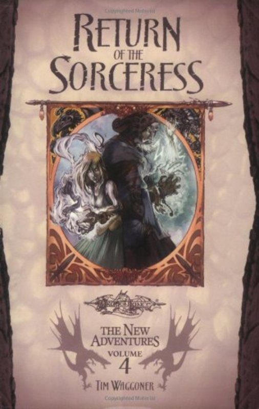 Book cover for "Return of the Sorceress" by Tim Waggoner