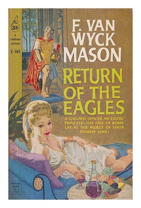 Book cover for "Return of the eagles" by F Van Wyck Mason