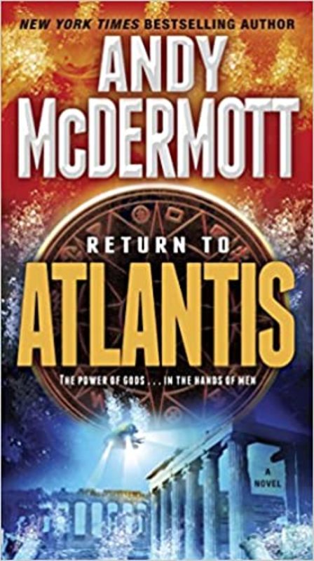 Book cover for "Return to Atlantis" by Andy McDermott