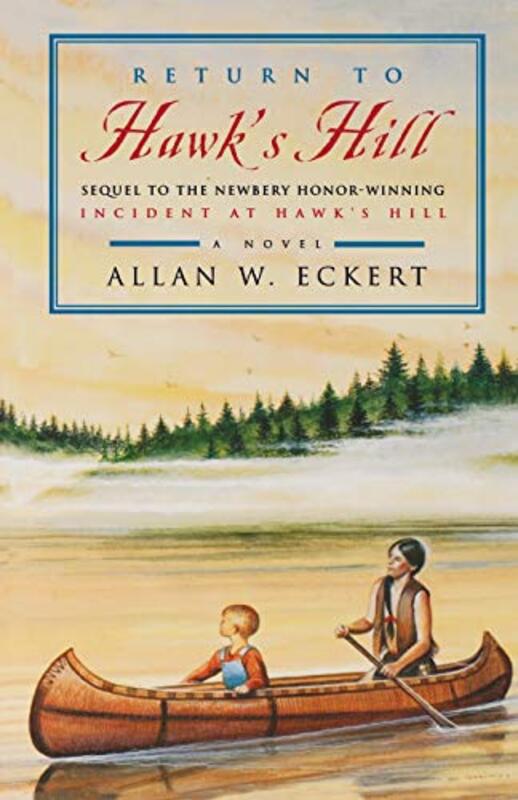 Book cover for "Return to Hawk's Hill" by Allan W Eckert
