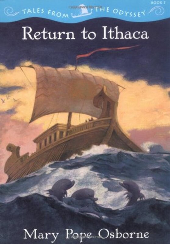 Book cover for "Return to Ithaca" by Mary Pope Osborne