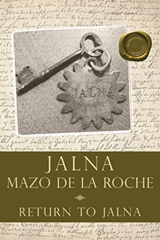 Book cover for "Return to Jalna" by Mazo de la Roche