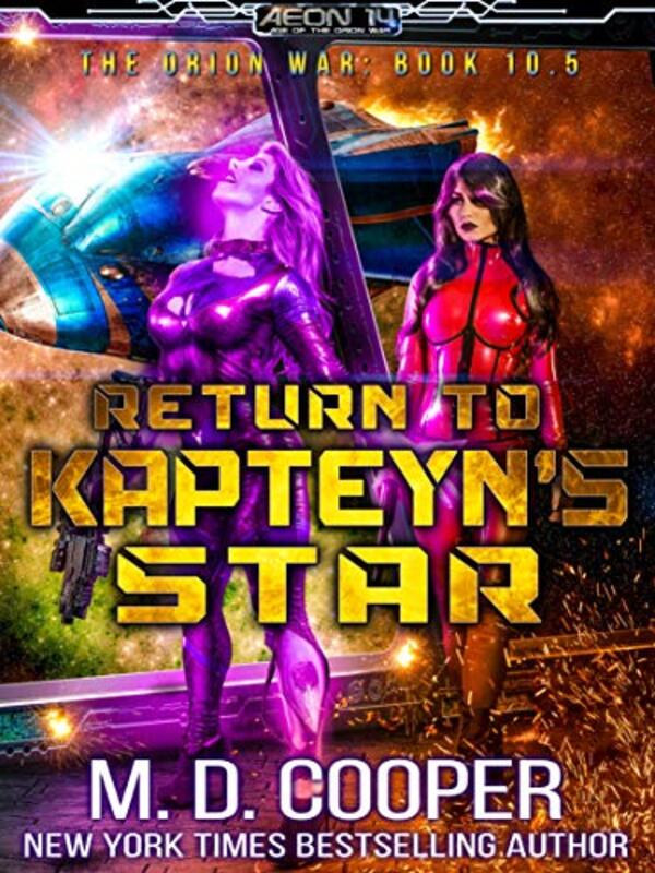 Book cover for "Return to Kapteyn's Star" by MD Cooper