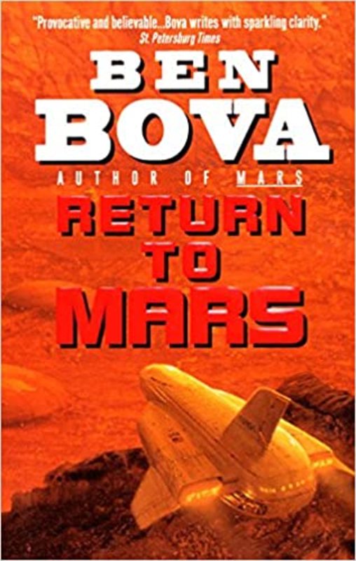 Book cover for "Return to Mars" by Ben Bova