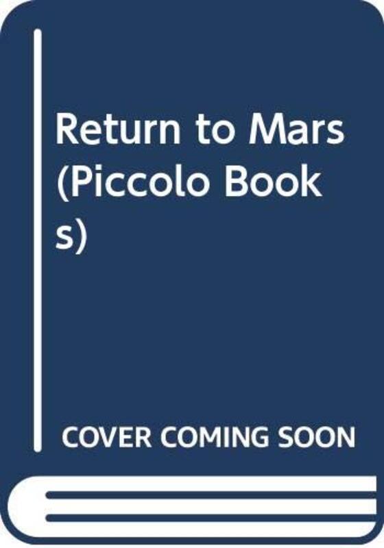 Book cover for "Return to Mars" by Captain WE Johns