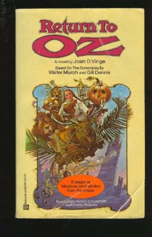 Book cover for "Return to Oz" by Joan Vinge