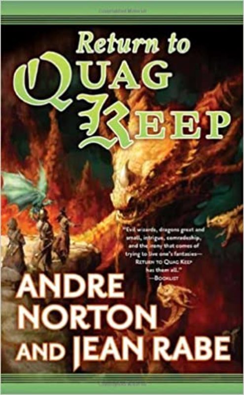 Book cover for "Return to Quag Keep" by Andre Norton