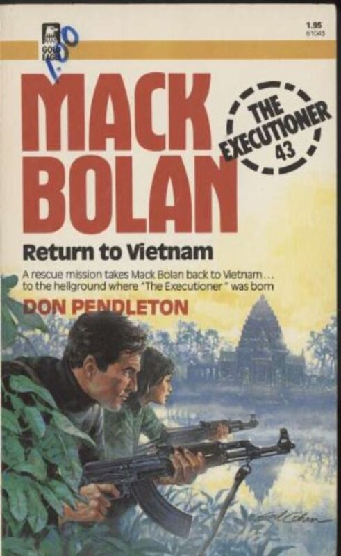 Book cover for "Return to Vietnam" by Don Pendleton