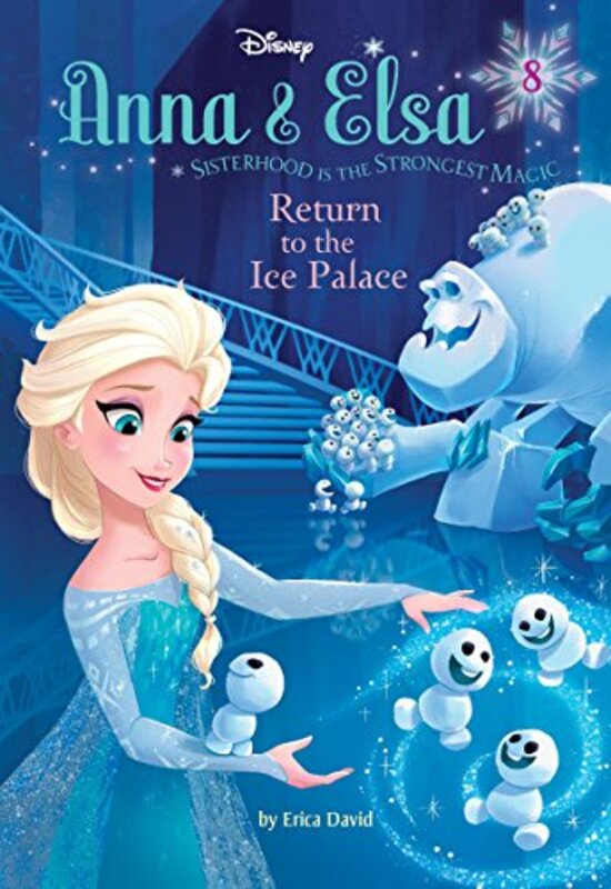 Disney Frozen Anna and Elsa book cover