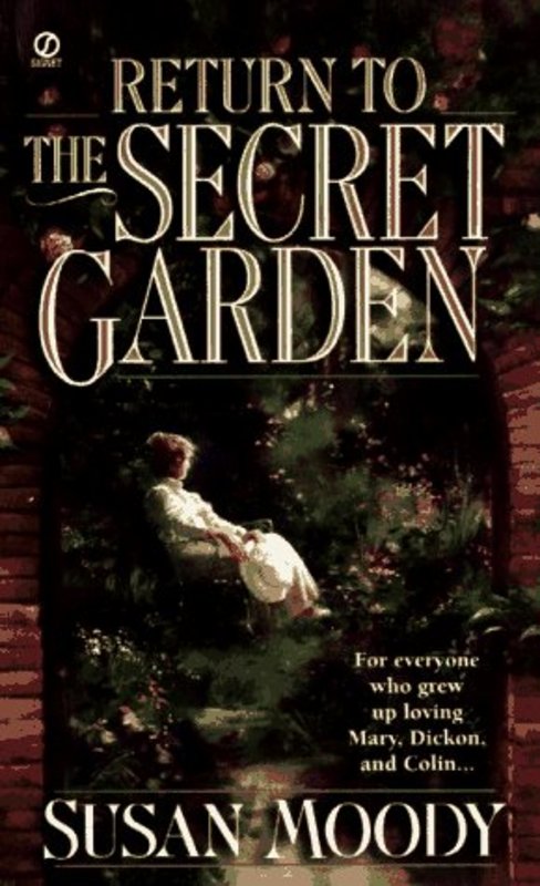 Book cover for "Return to the Secret Garden" by Susan Moody