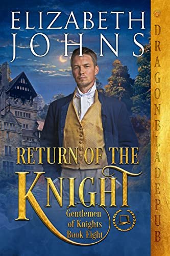 Book cover for "Return of the Knight" by Elizabeth Johns