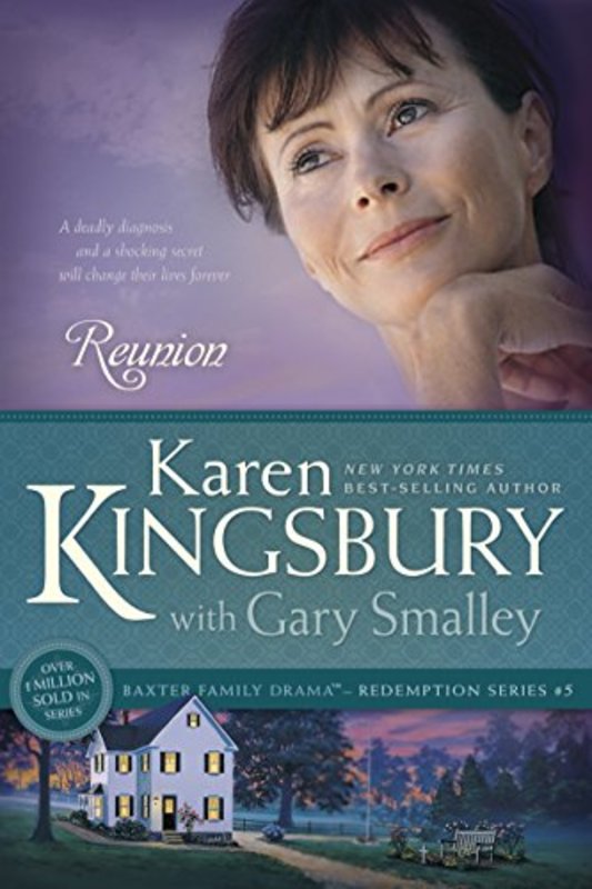 Book cover for "Reunion" by Karen Kingsbury