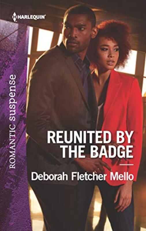 Book cover for "Reunited by the Badge" by Deborah Fletcher Mello