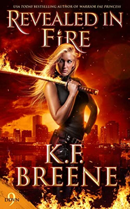 Book cover for "Revealed in Fire" by KF Breene