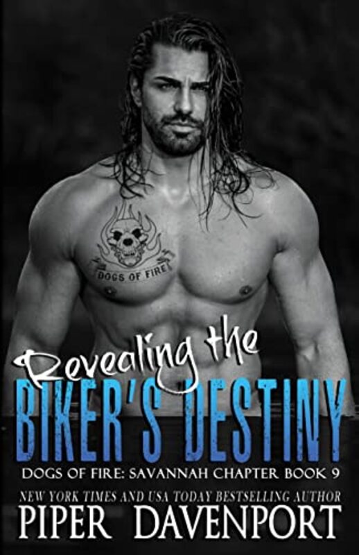 Book cover for "Revealing the Biker's Destiny" by Piper Davenport
