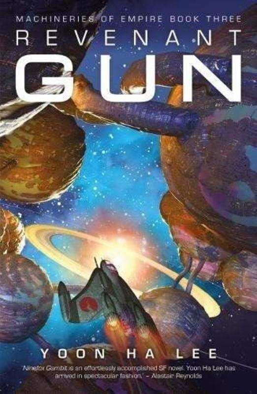 Book cover for "Revenant Gun" by Yoon Ha Lee