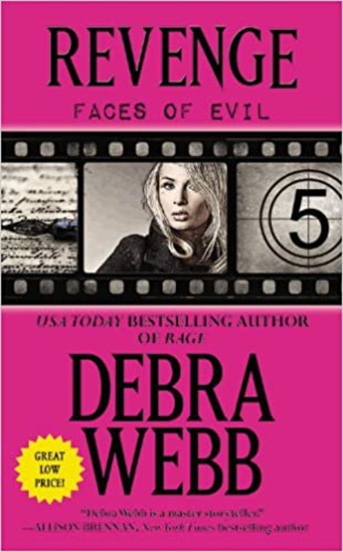 Book cover for "Revenge" by Debra Webb
