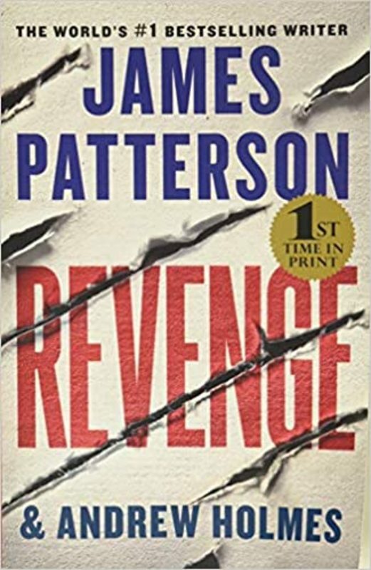 Book cover for "Revenge" by James Patterson