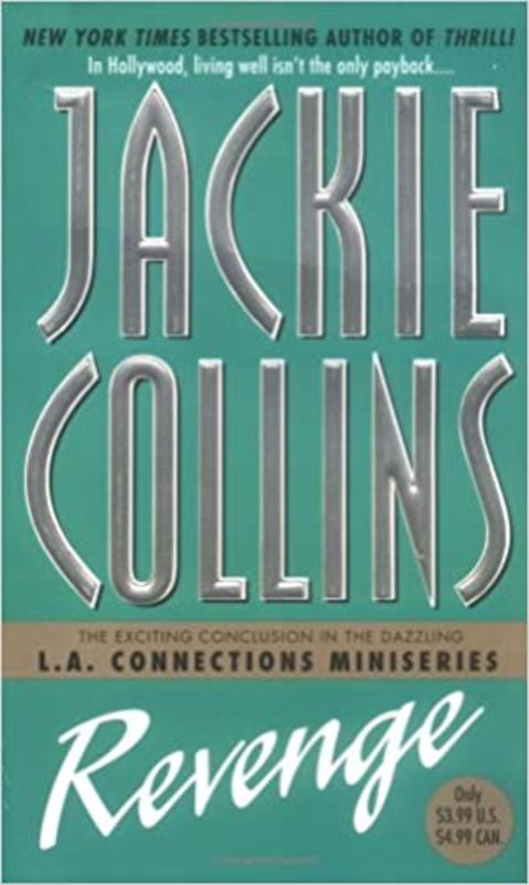 Book cover for "Revenge" by Jackie Collins