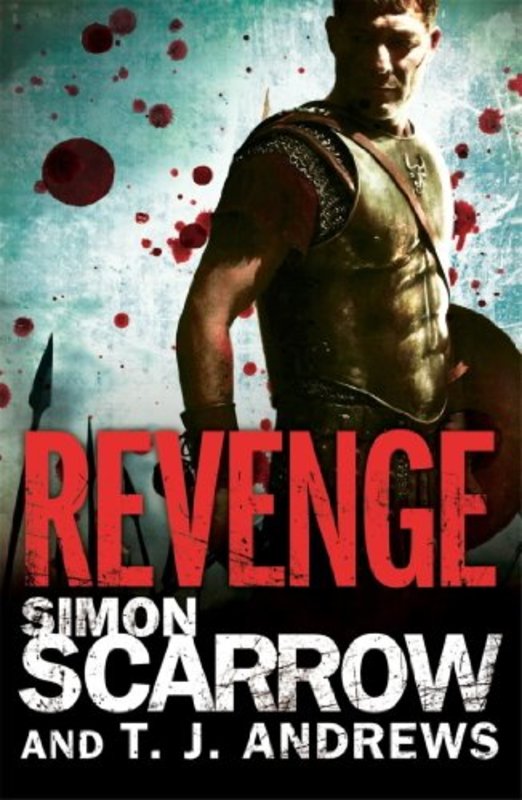 Book cover for "Revenge" by Simon Scarrow