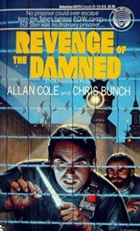 Book cover for "Revenge of the Damned" by Chris Bunch