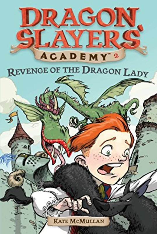 Book cover for "Revenge of the Dragon Lady" by Kate McMullan