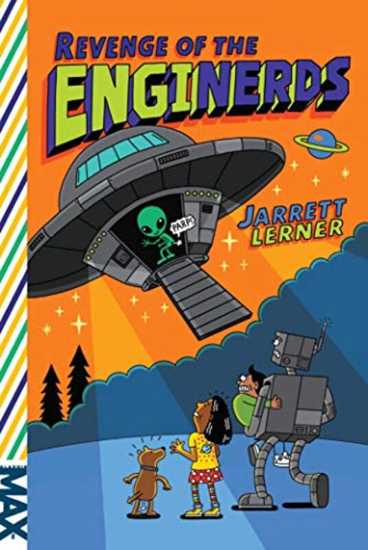 Book cover for "Revenge of the EngiNerds" by Jarrett Lerner