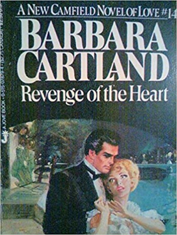 Book cover for "Revenge of the Heart" by Barbara Cartland