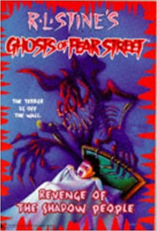 Book cover for "Revenge of the Shadow People" by R.L. Stine