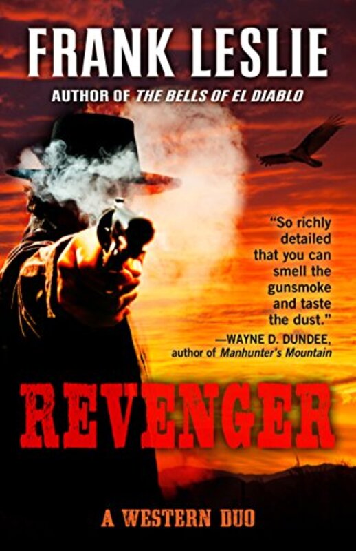 Book cover for "Revenger" by Frank Leslie