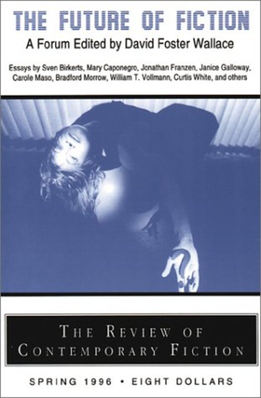Book cover for "Review of Contemporary Fiction" by David Foster Wallace