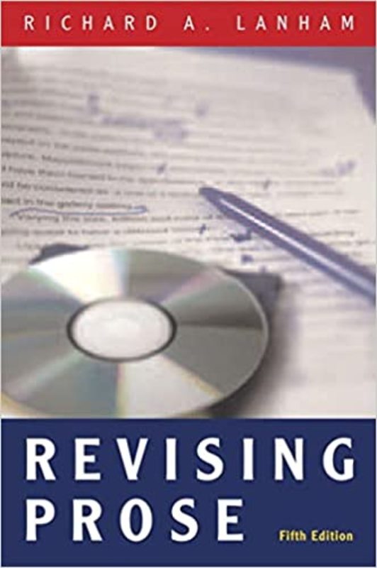 Book cover for "Revising Prose" by Richard A. Lanham