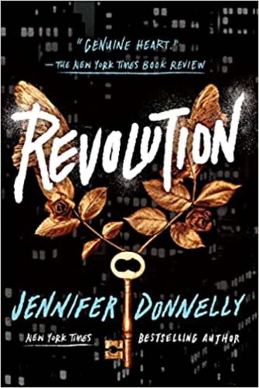 Book cover for "Revolution" by Jennifer Donnelly