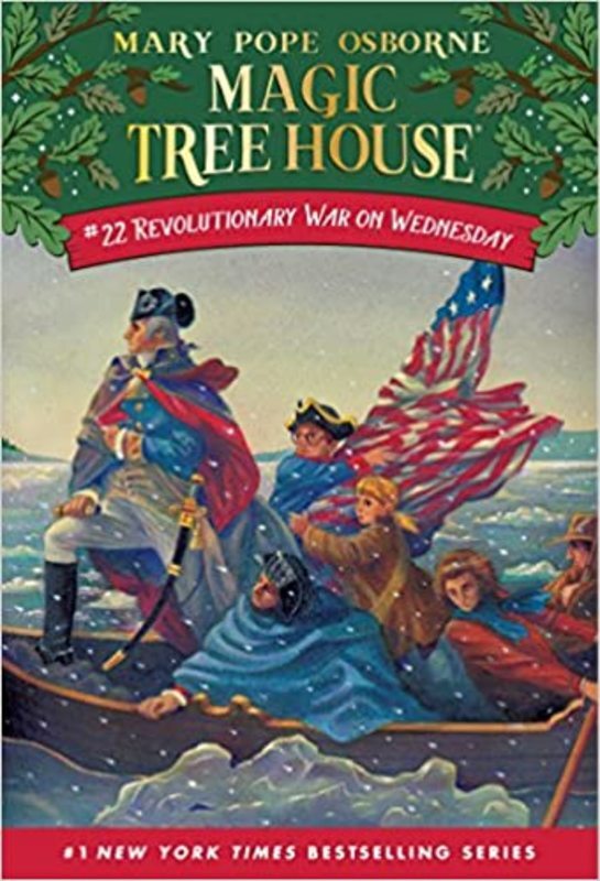 Book cover for "Revolutionary War on Wednesday" by Mary Pope Osborne