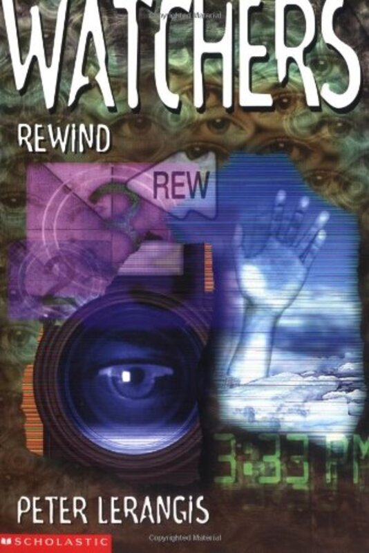 Book cover for "Rewind" by Peter Lerangis