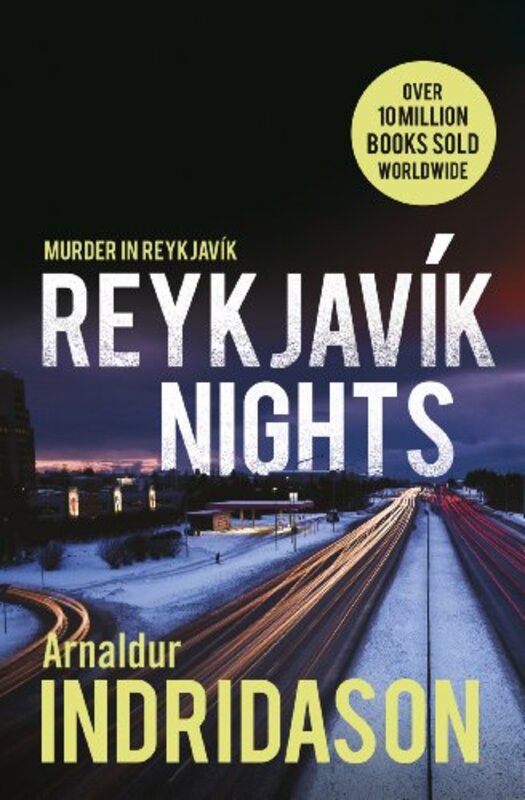 Book cover for "Reykjavík Nights" by Arnaldur Indriðason