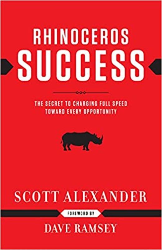 Book cover for "Rhinoceros Success" by Scott Alexander