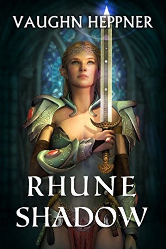 Book cover for "Rhune Shadow" by Vaughn Heppner