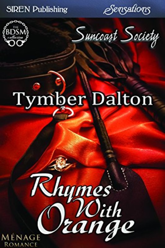 Book cover for "Rhymes With Orange" by Tymber Dalton