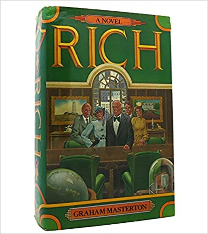 Book cover for "Rich" by Graham Masterton