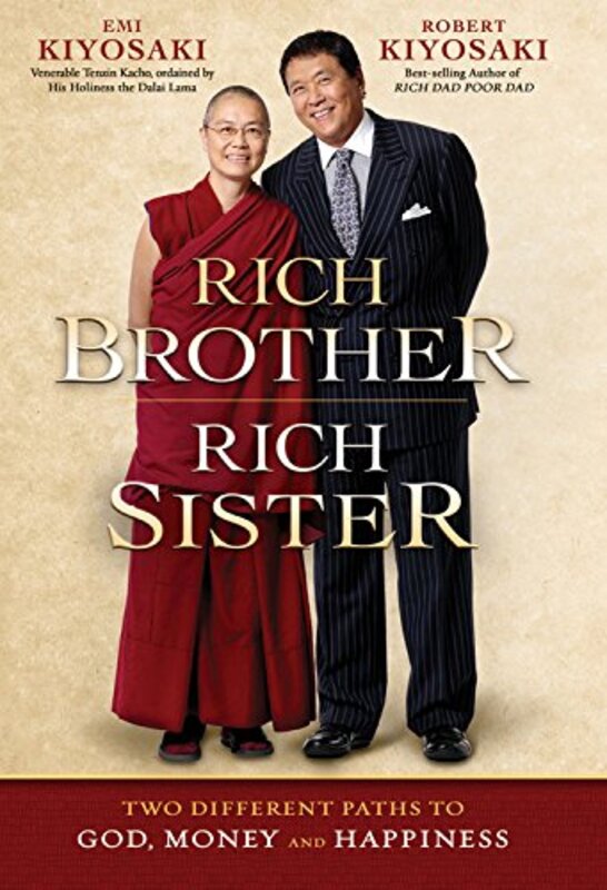 Book cover for "Rich Brother Rich Sister" by Robert T Kiyosaki