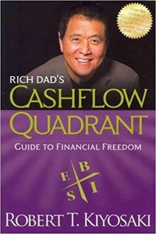 Book cover for "Rich Dad's CASHFLOW Quadrant" by Robert T. Kiyosaki