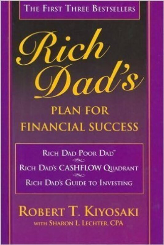 Book cover for "Rich Dad's Plan for Financial Success" by Robert T Kiyosaki