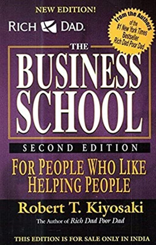 Book cover for "Rich Dad's The Business School" by Robert T Kiyosaki