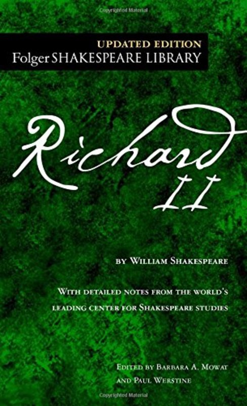 Book cover for "Richard II" by William Shakespeare