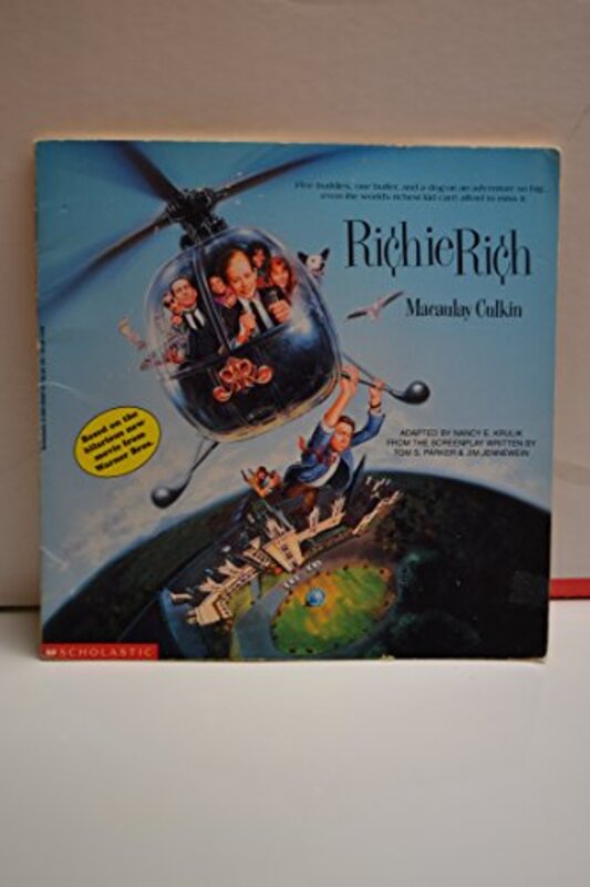 Book cover for "Richie Rich" by Nancy Krulik