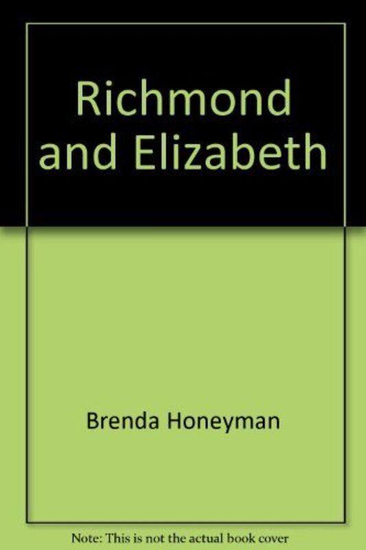 Book cover for "Richmond and Elizabeth" by Kate Sedley