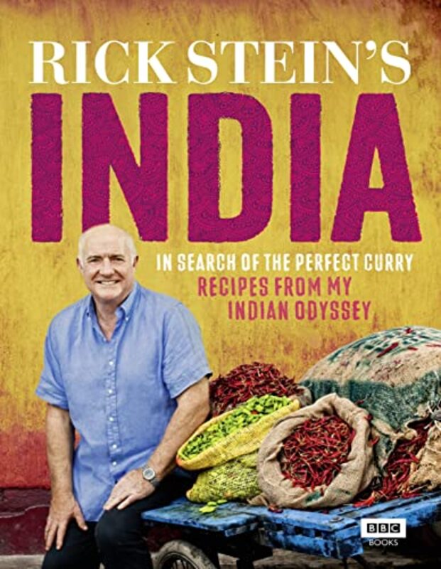 Book cover for "Rick Stein's India" by Rick Stein