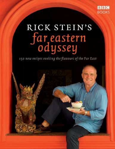 Book cover for "Rick Stein's Far Eastern Odyssey" by Rick Stein