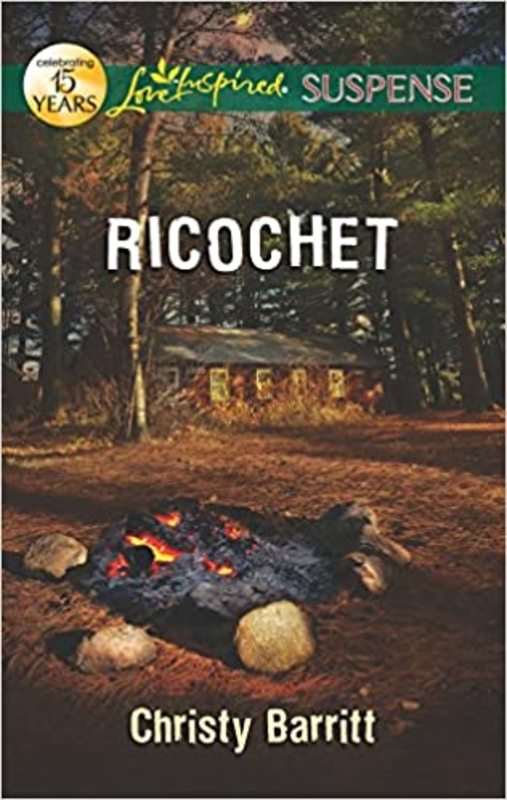 Book cover for "Ricochet" by Christy Barritt